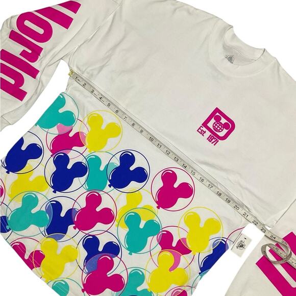 Disney Spirit Jersey Balloon 2020 White Size Small NWT - Picture 6 of 11